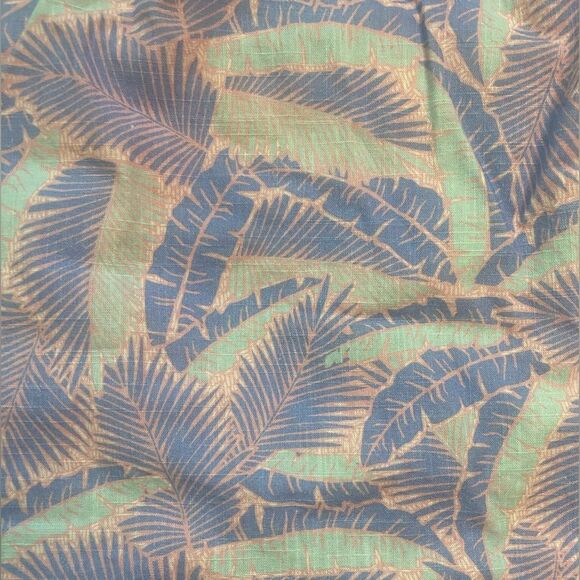 Vineyard Vines Hibiscus Print Island Palm Cotton Off The Shoulder Mini Dress - Picture 7 of 7